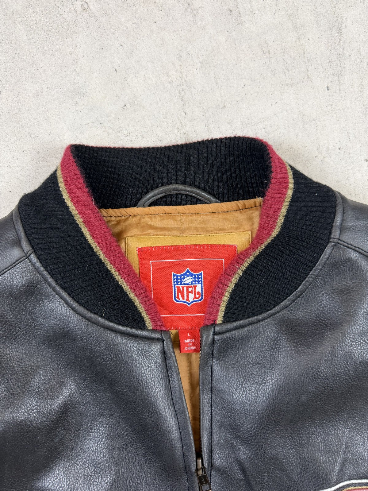 Vintage San Francisco 49ers Leather Jacket