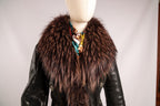Penny Lane Belted Sheepskin Shearling Coat Size L