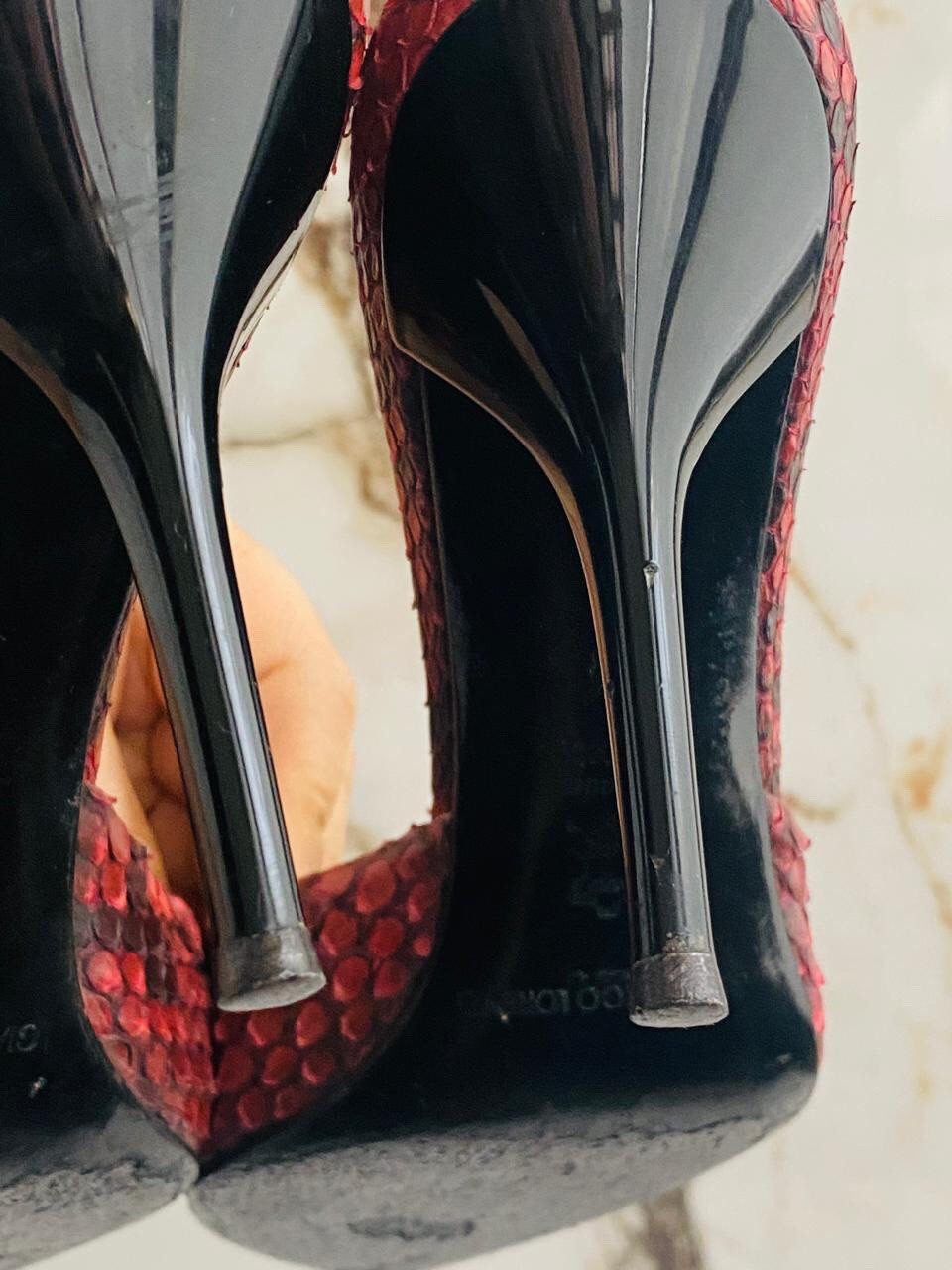 Gianmarco Lorenzi Italian Women Mules Nice Shoes High Heels Size 38