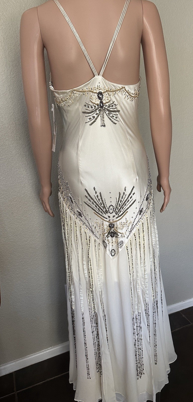 Vintage Sue Wong Beaded Gown NWT fairy Wedding Boho Whimsical Rare
