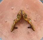 Vintage Giuseppe Zanotti Jeweled Kissing Elephant Thong Heels