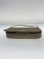 DIOR Malice Pearl Beige Khaki Canvas Shoulder Bag