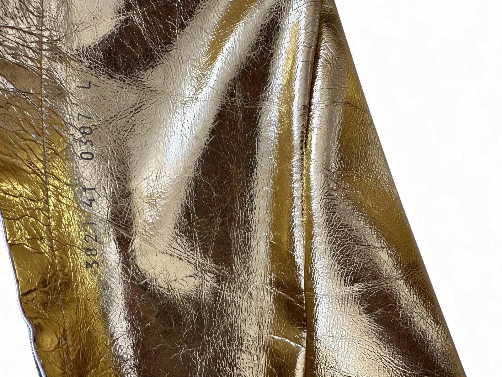 Vintage Roberto Cavalli Early-2000s Gold Baroque Brocade Boots