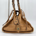 Francesco Biasia Vintage Handbag Tote Y2K Leather authentic From Japan