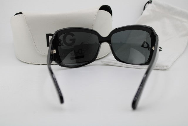 NEW DOLCE & GABBANA D&G 3048 501/87 BLACK VINTAGE AUTHENTIC SUNGLASSES 59-16