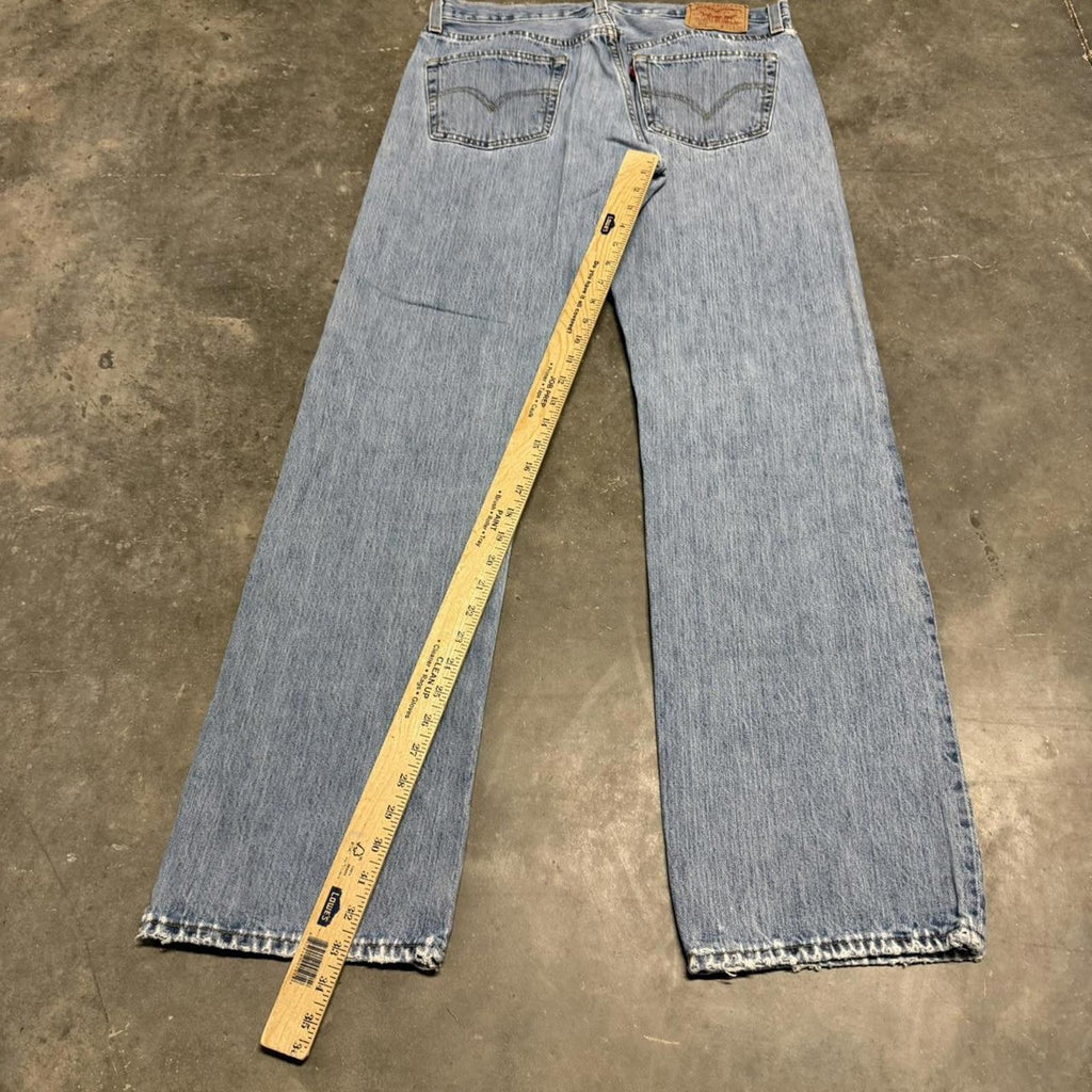 Vintage Levi’s 501 Light Wash Straight Leg Jeans