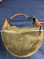 Gucci Brown Suede Hobo Bag