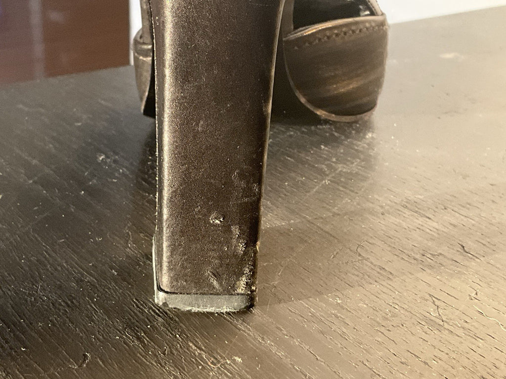 Prada Square Toe Heel