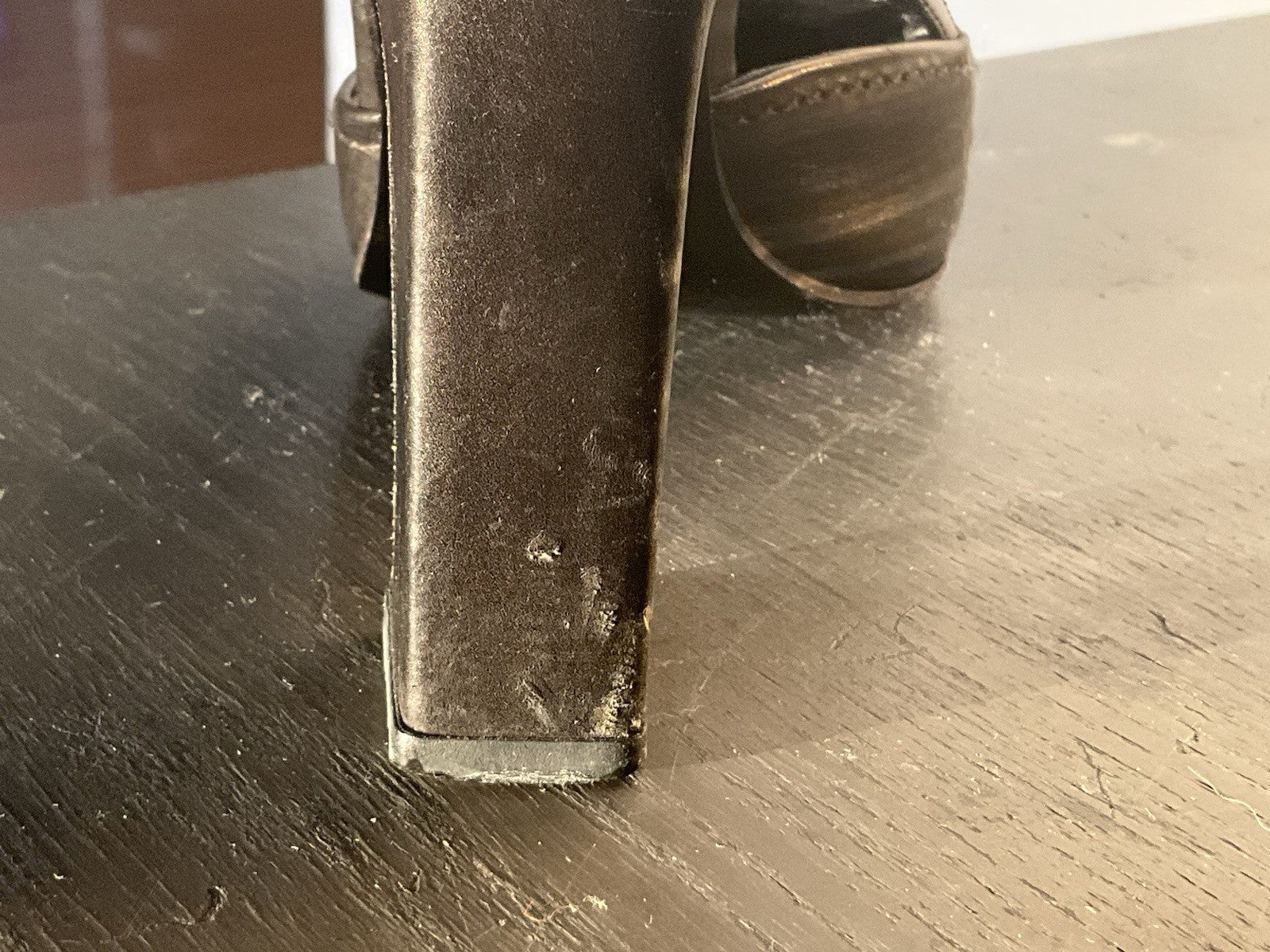 Prada Square Toe Heel