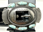 Idyllwind Black Pony Hair Concho Belt Sz L