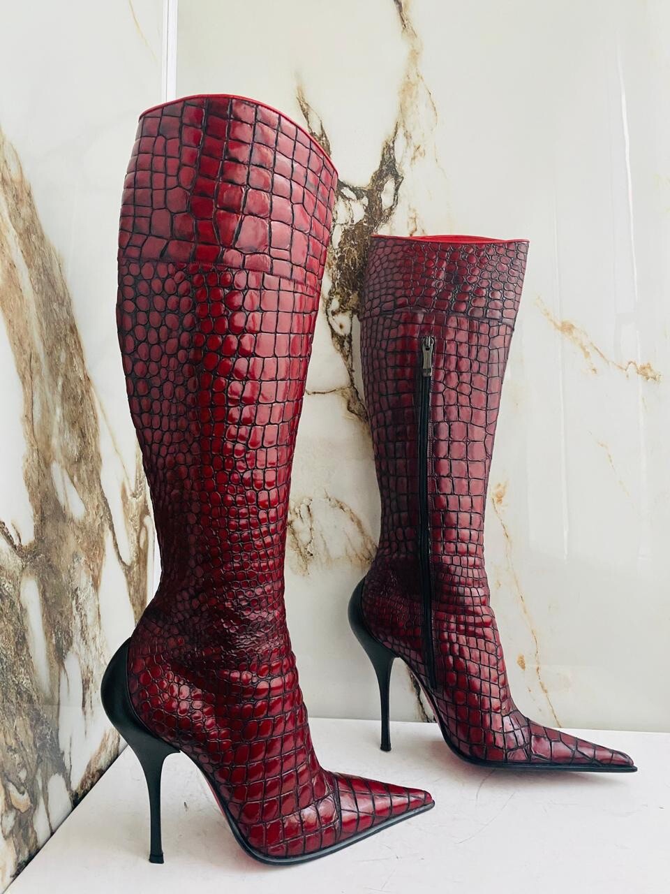 Gianmarco Lorenzi Women Boots Very Sexy Heels Size 37