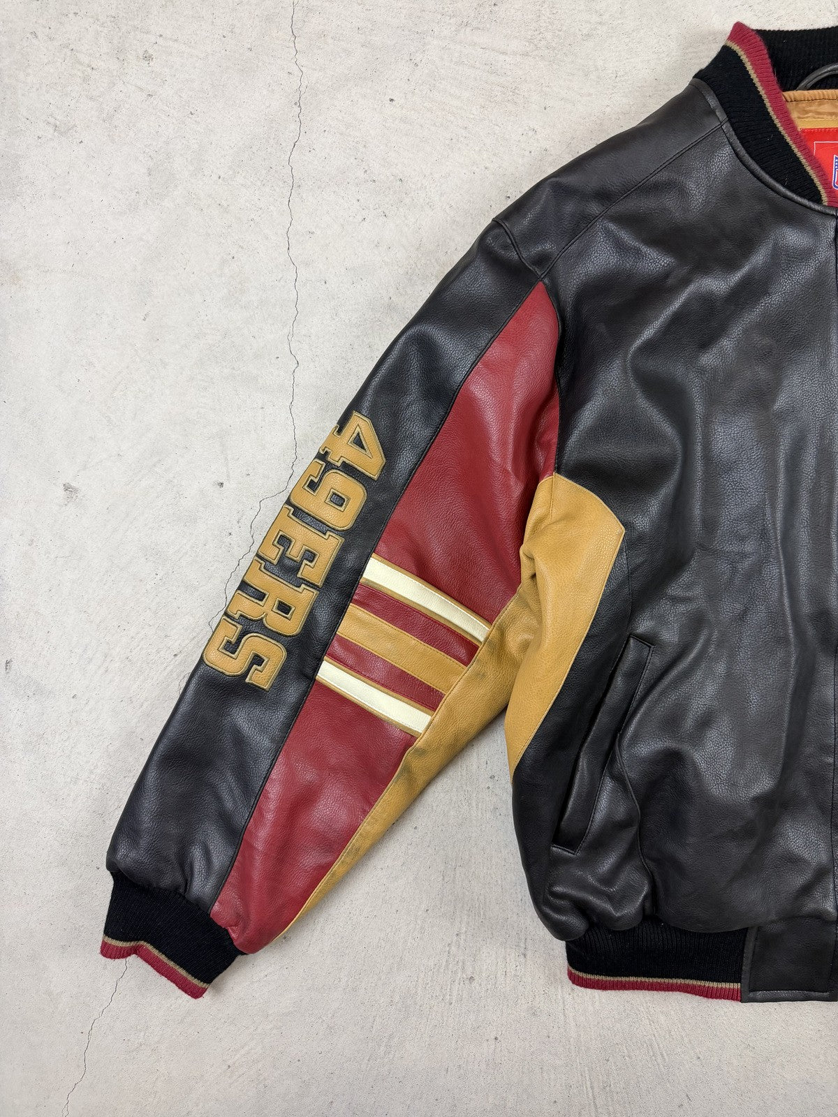 Vintage San Francisco 49ers Leather Jacket