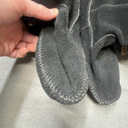 Minnetonka Fringe Boots Womens 9 Black Suede Pull On Moccasin Shoes