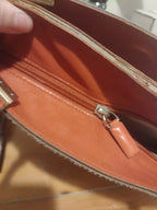 BOTEGGA VENETA Vintage Pony Hair Shoulder Bag Neutral Animal Print RARE