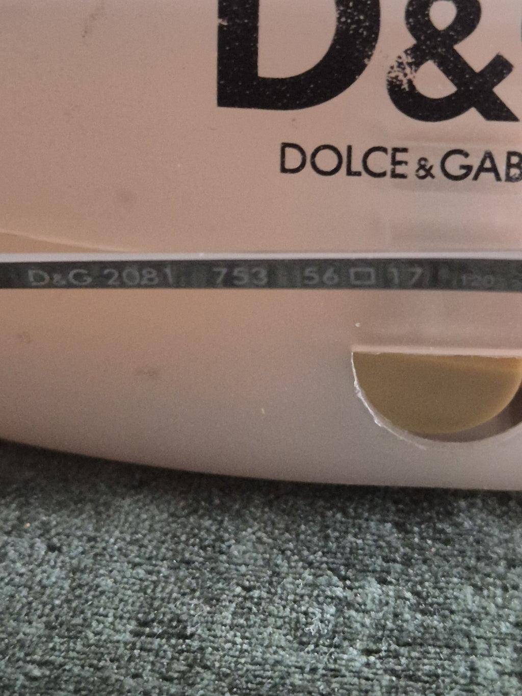 vintage D&G sunglasses