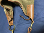 Gucci Brown Suede Hobo Bag