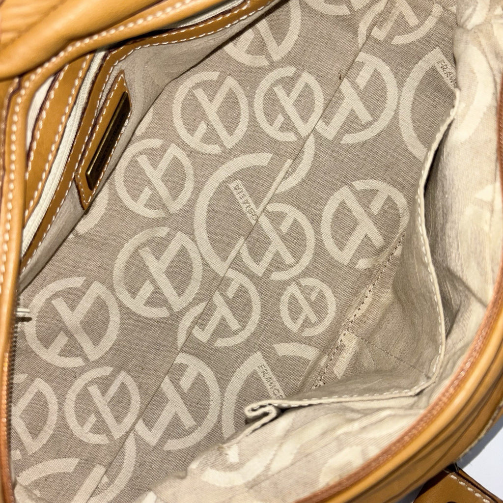 Francesco Biasia Vintage Handbag Tote Y2K Leather authentic From Japan