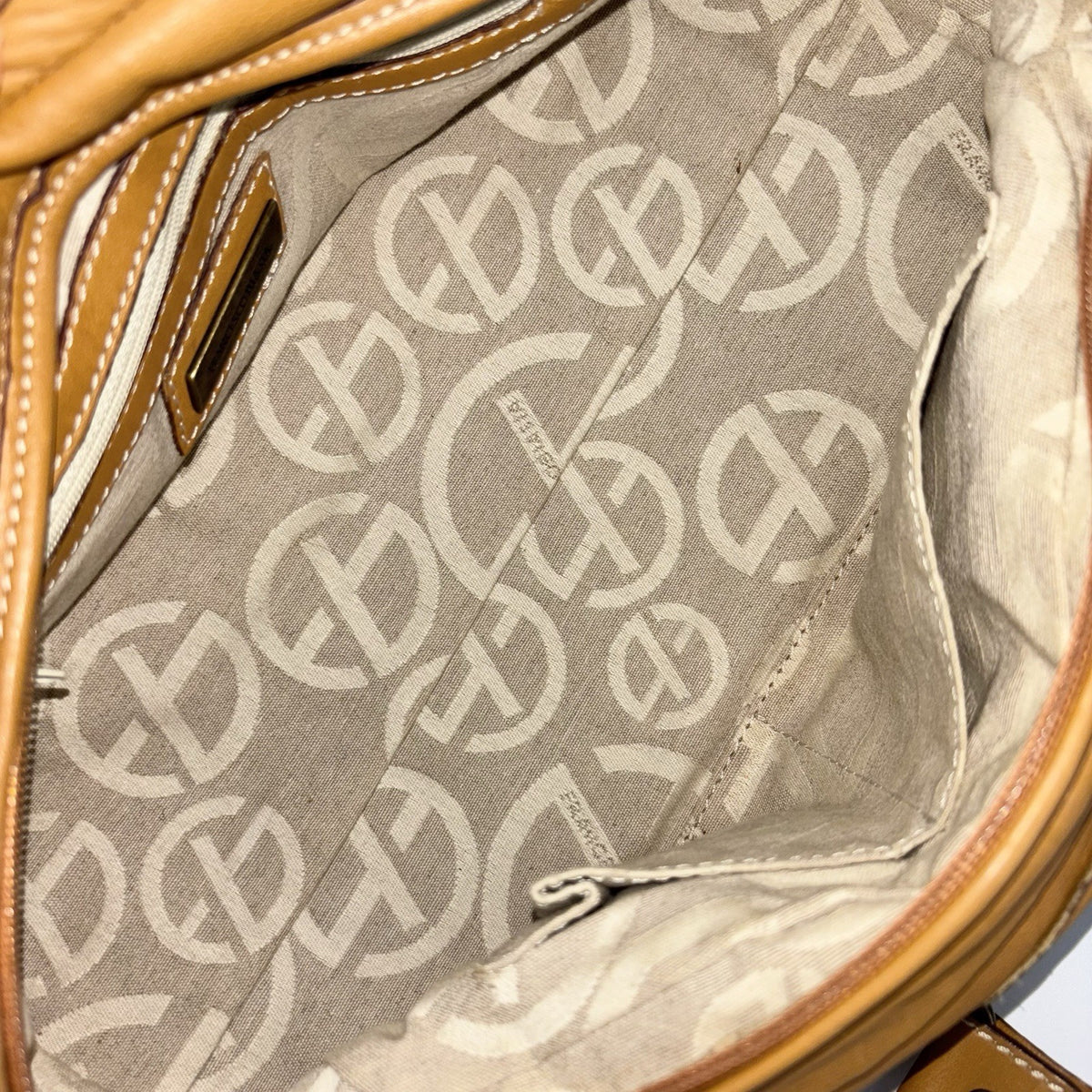Francesco Biasia Vintage Handbag Tote Y2K Leather authentic From Japan