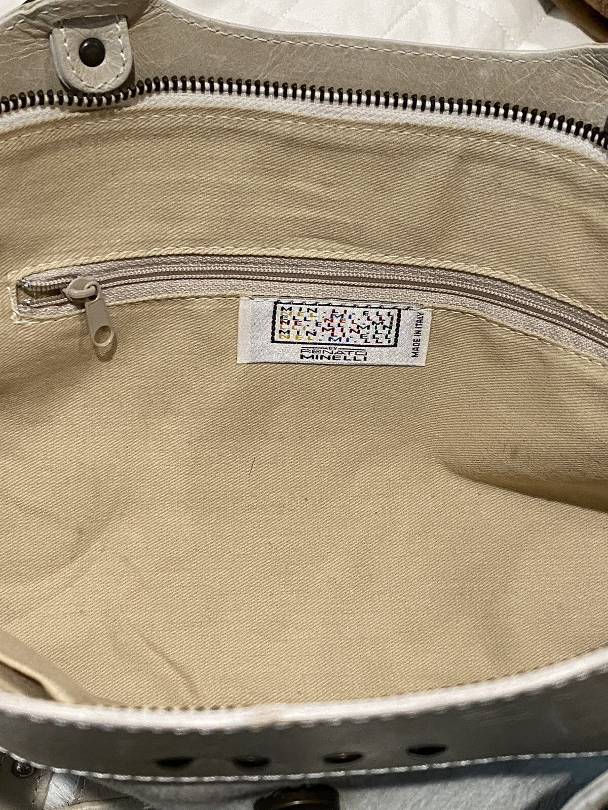 Minelli Cowhide and Leather Purse