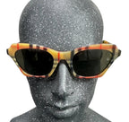 BURBERRY Vintage Check B 4283-F 3778/3 49[_]21 140 3N Sunglasses Made in Italy