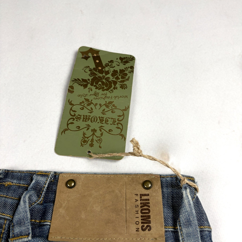 Women's Y2K Light Wash Low Rise Flare Denim Jeans