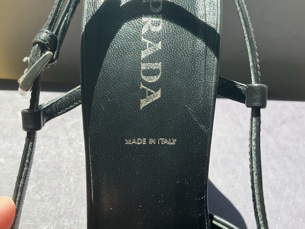 Prada Square Toe Heel