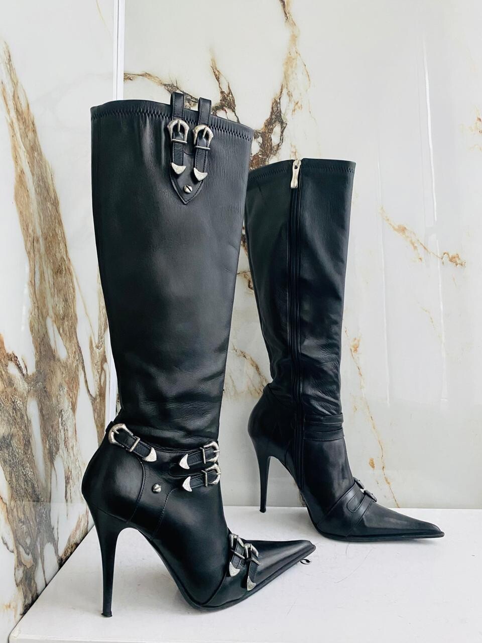 Gianmarco Lorenzi Women Boots  Heels Size 38