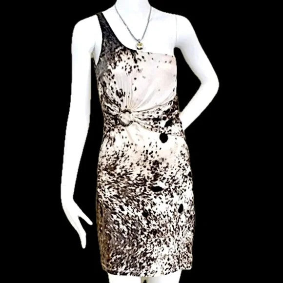 Vintage Roberto Cavalli Midi Silk Dress