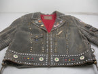 Double D Super Chief Biker Jacket Brown Leather Large