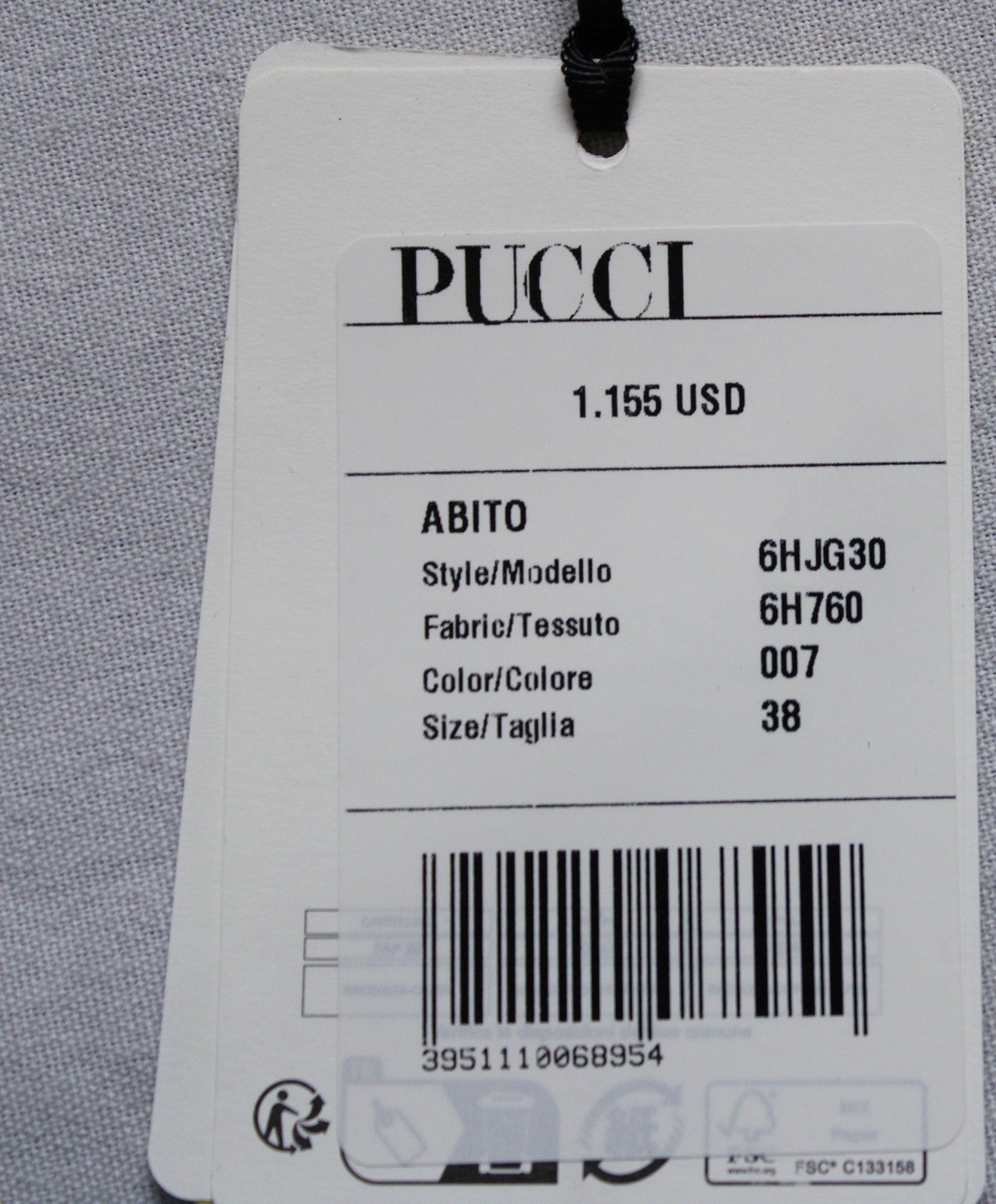 Pucci Womens Marmo Print Pleated Detail Mesh Mini Dress NC3 Beige Size 38 (US 2)