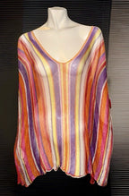 Missoni Vintage Striped Short Caftan Cover Up