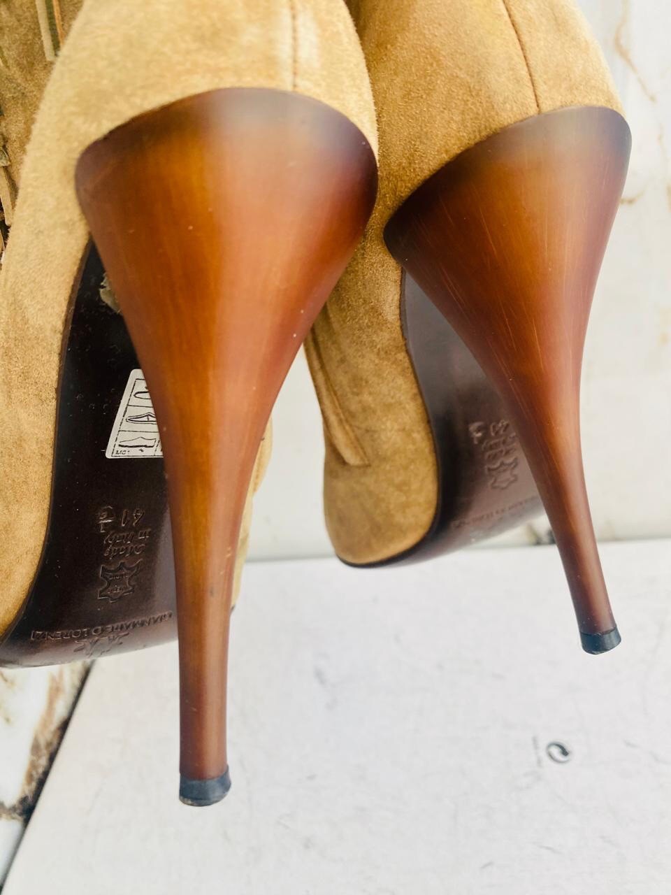 Gianmarco Lorenzi Made In Italy Very Sexy Heels Size 41