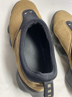 Vintage Y2K Oakley Flesh Slip-On Shoes Mens Size 11.5 Brown Suede Leather Rare