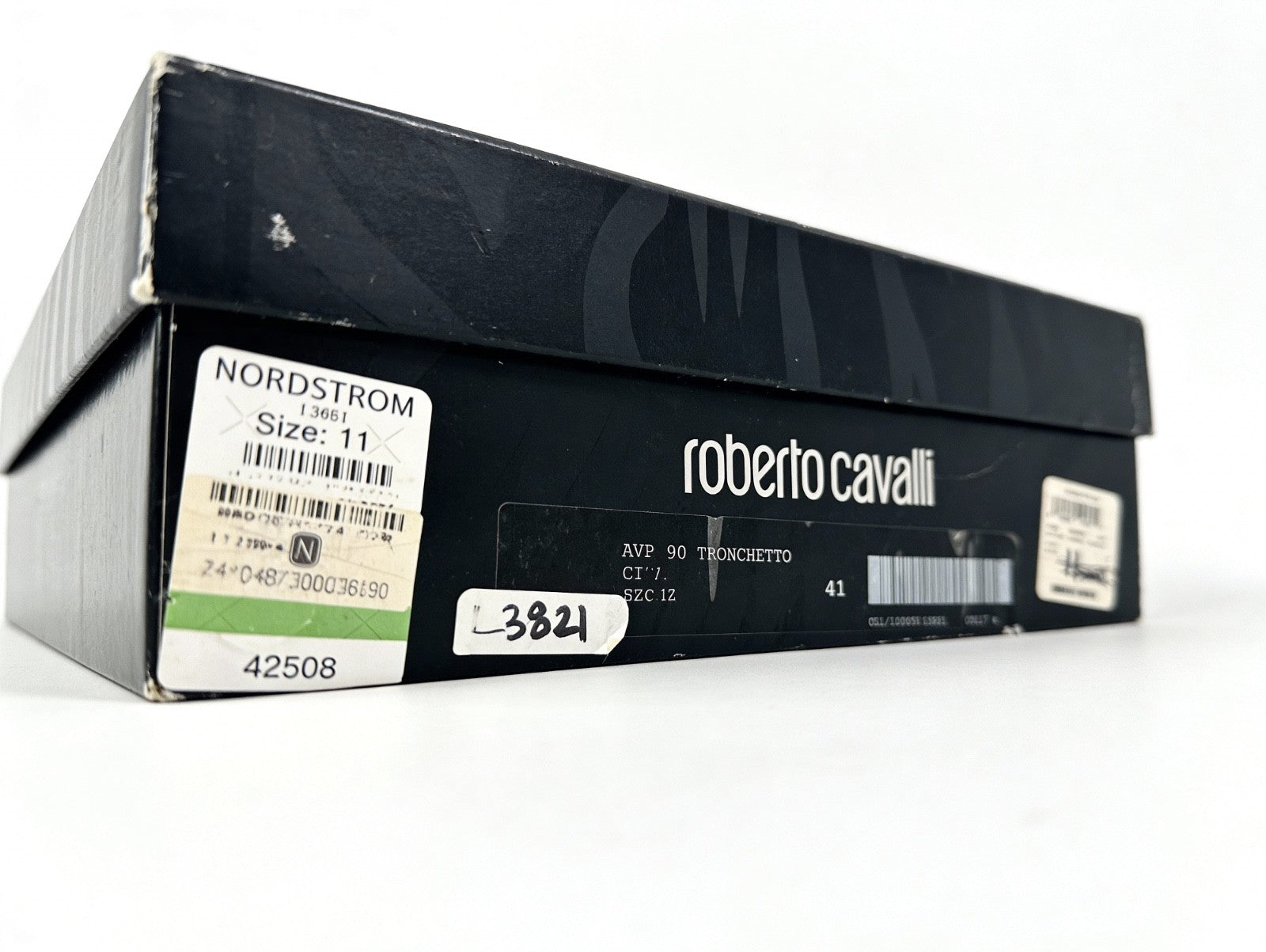 Vintage Roberto Cavalli Early-2000s Gold Baroque Brocade Boots