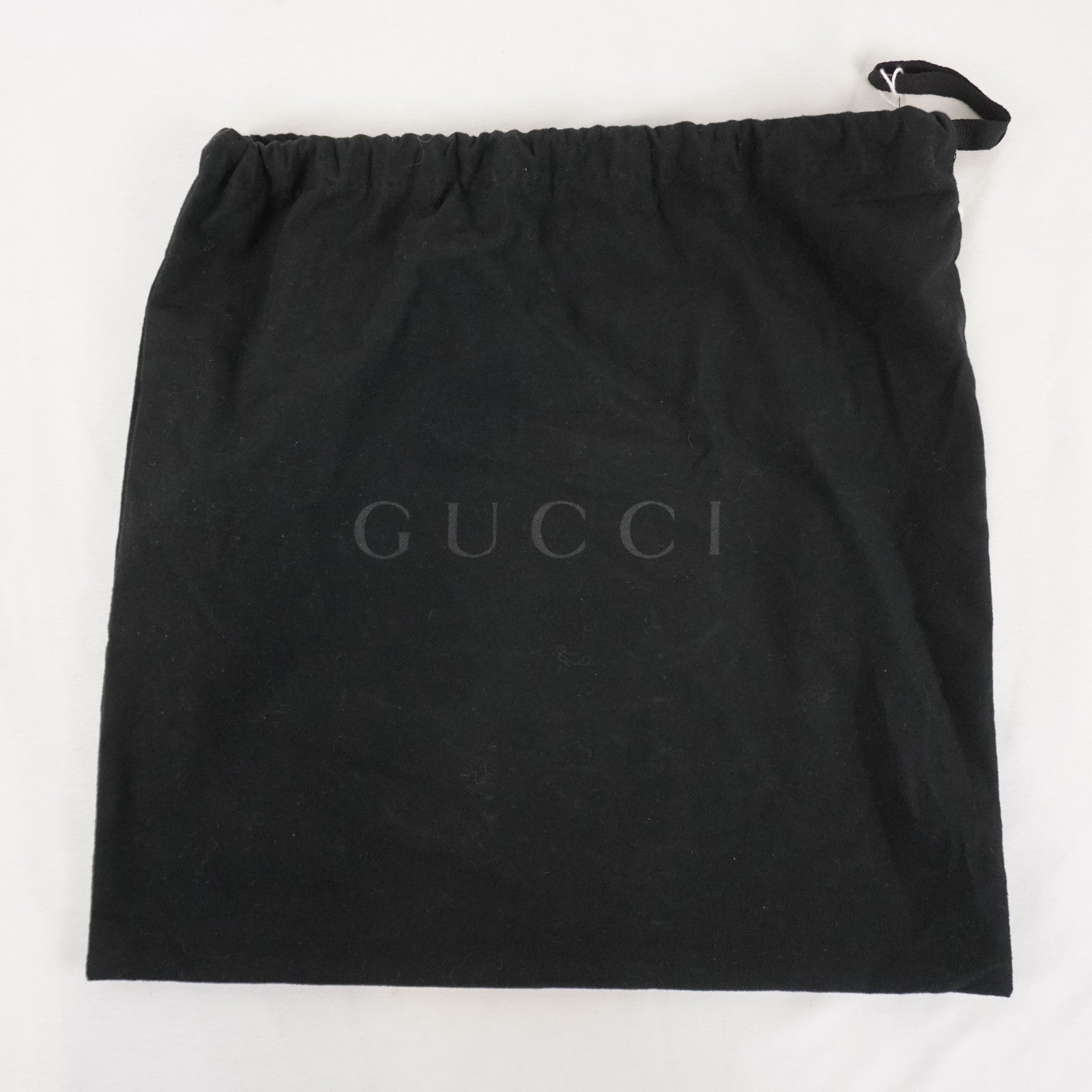 Gucci Jackie Slim Medium Shoulder Bag In Ivory GG Canvas W/ White Leather Trim