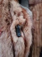 SAGA, Mink, Coat, Brown, L Size, with Vert, Women Authentic From Japan