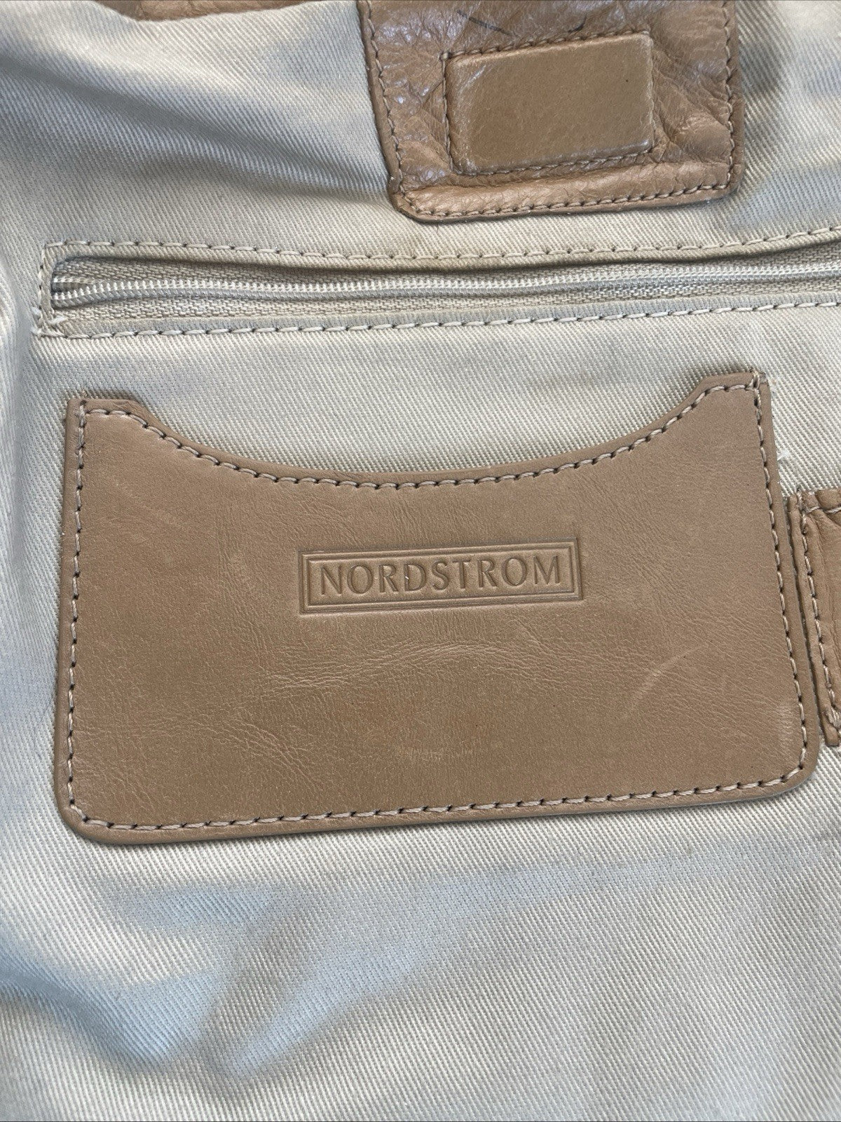 Nordstrom 1980s Shoulder Bag Fringe Camel Leather