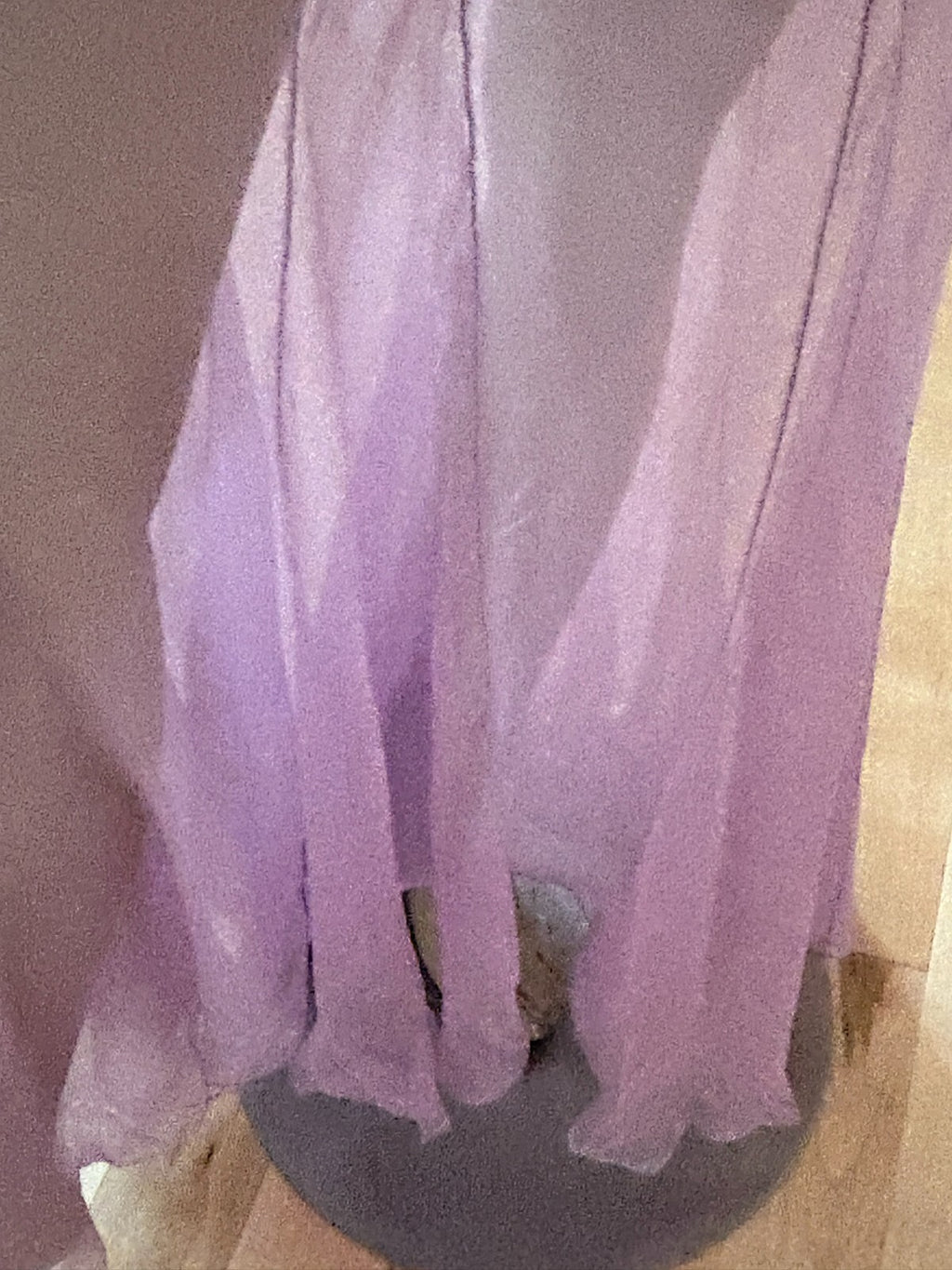 Dolce & Gabbana Silk Chiffon Cocktail Dress in Lilac Size 6
