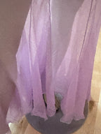 Dolce & Gabbana Silk Chiffon Cocktail Dress in Lilac Size 6