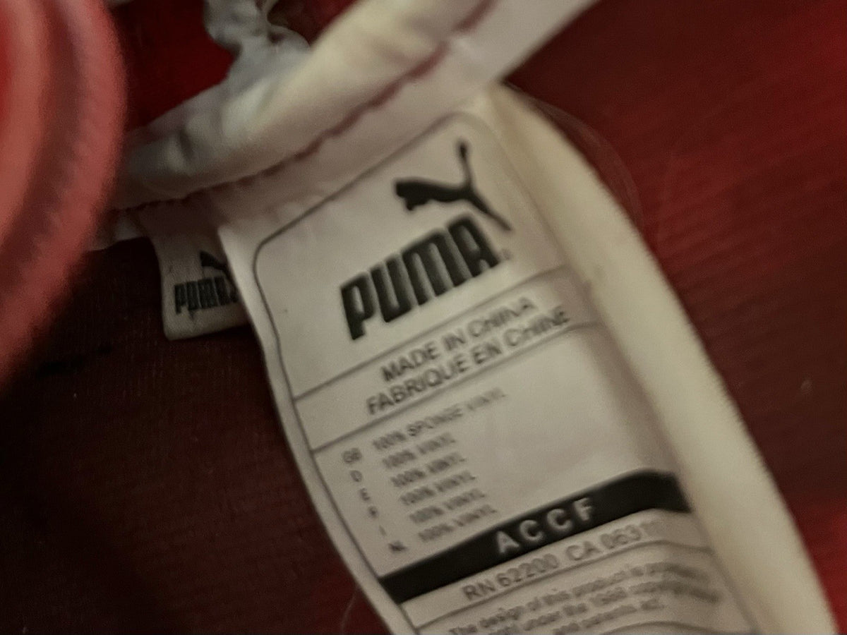 Puma 2000s Burgundy Bowling Bag