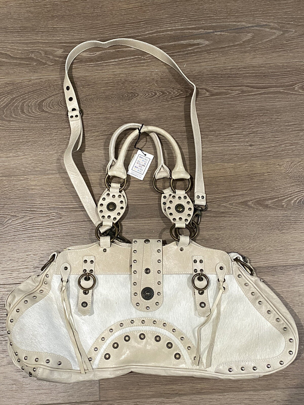 Minelli Cowhide and Leather Purse