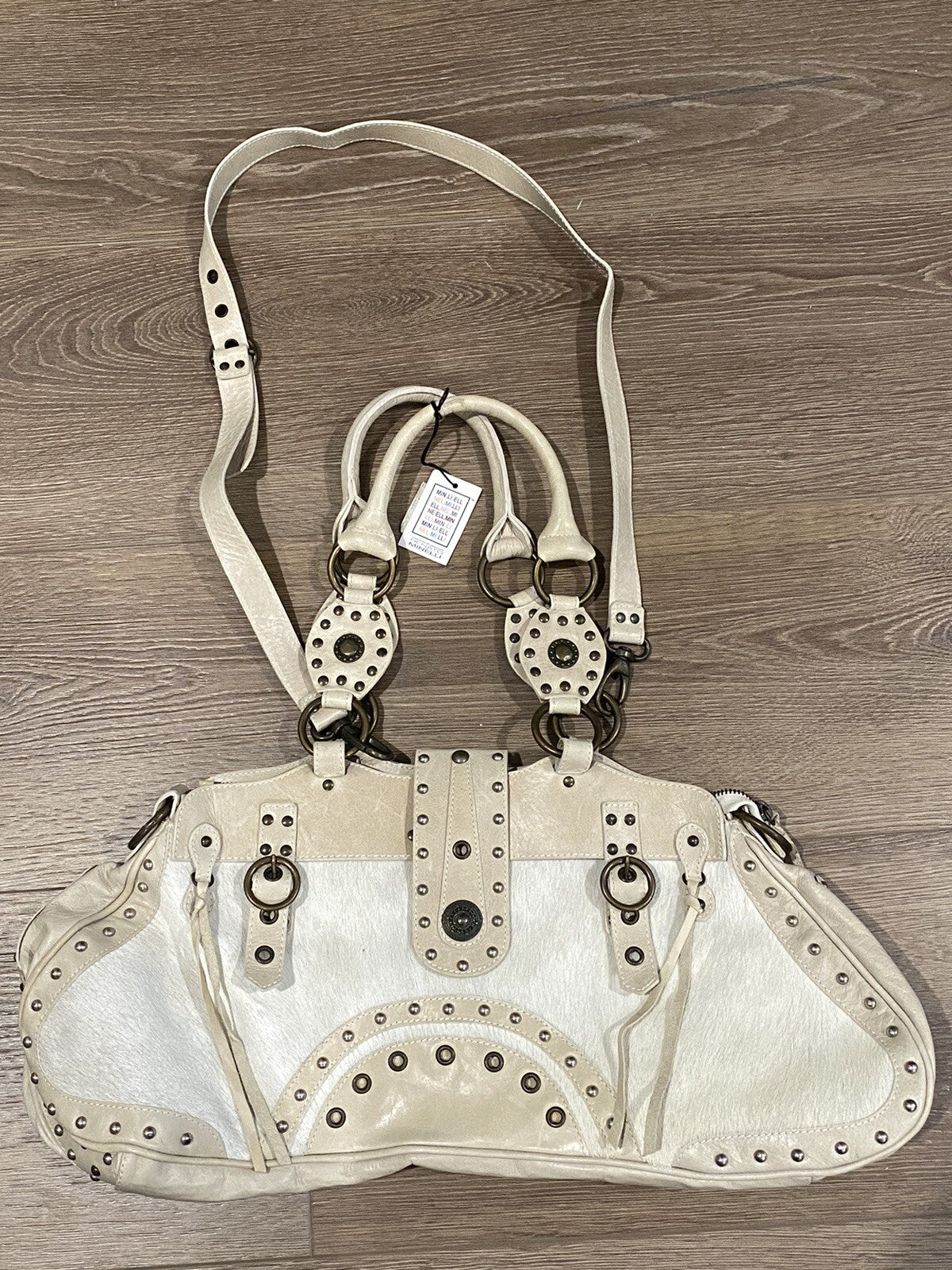 Minelli Cowhide and Leather Purse