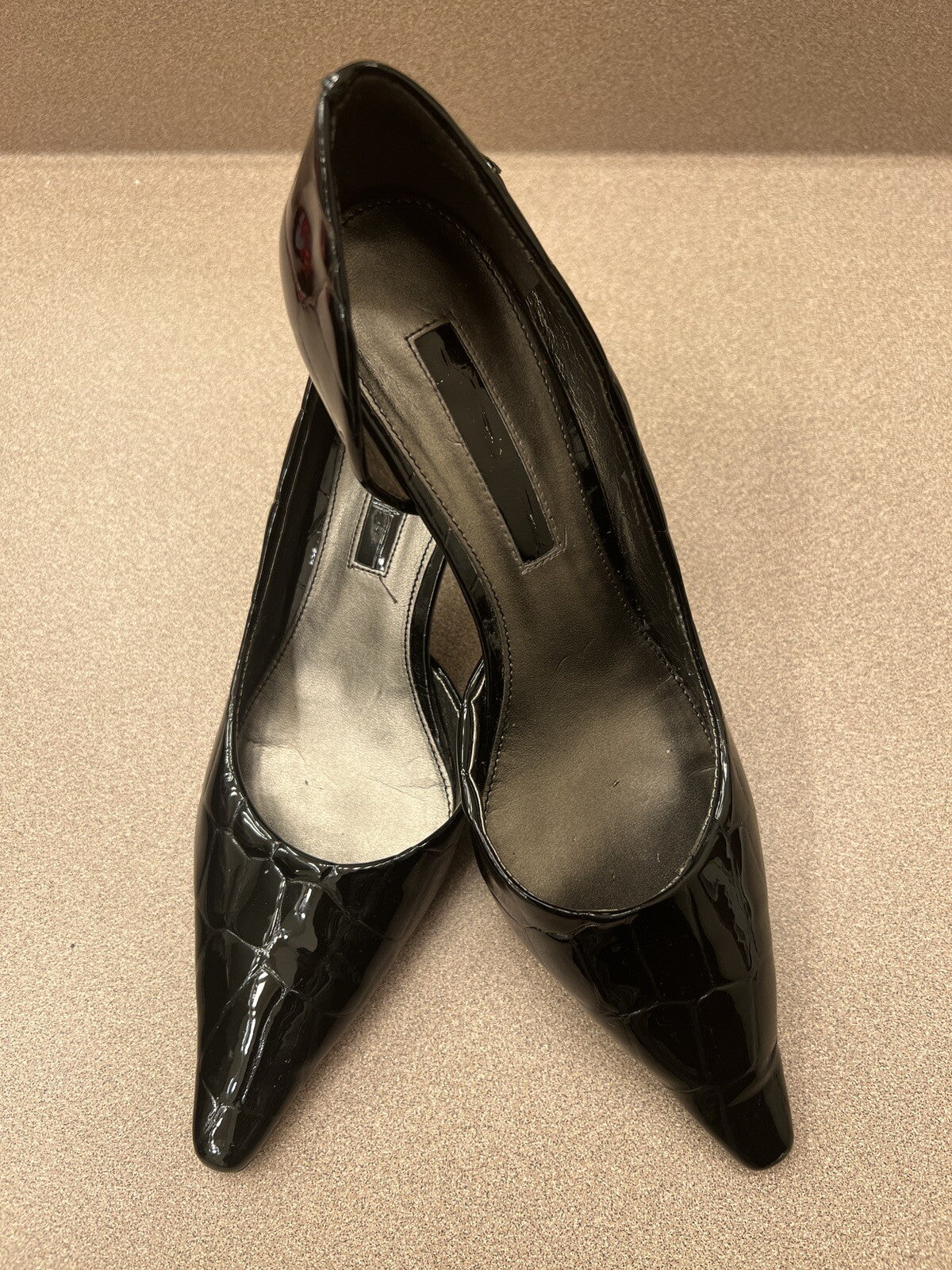 Bandolino Black Patent Leather Pumps Size 8.5