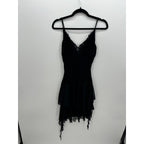 Vintage Taboo Black Lace Sequin Dress
