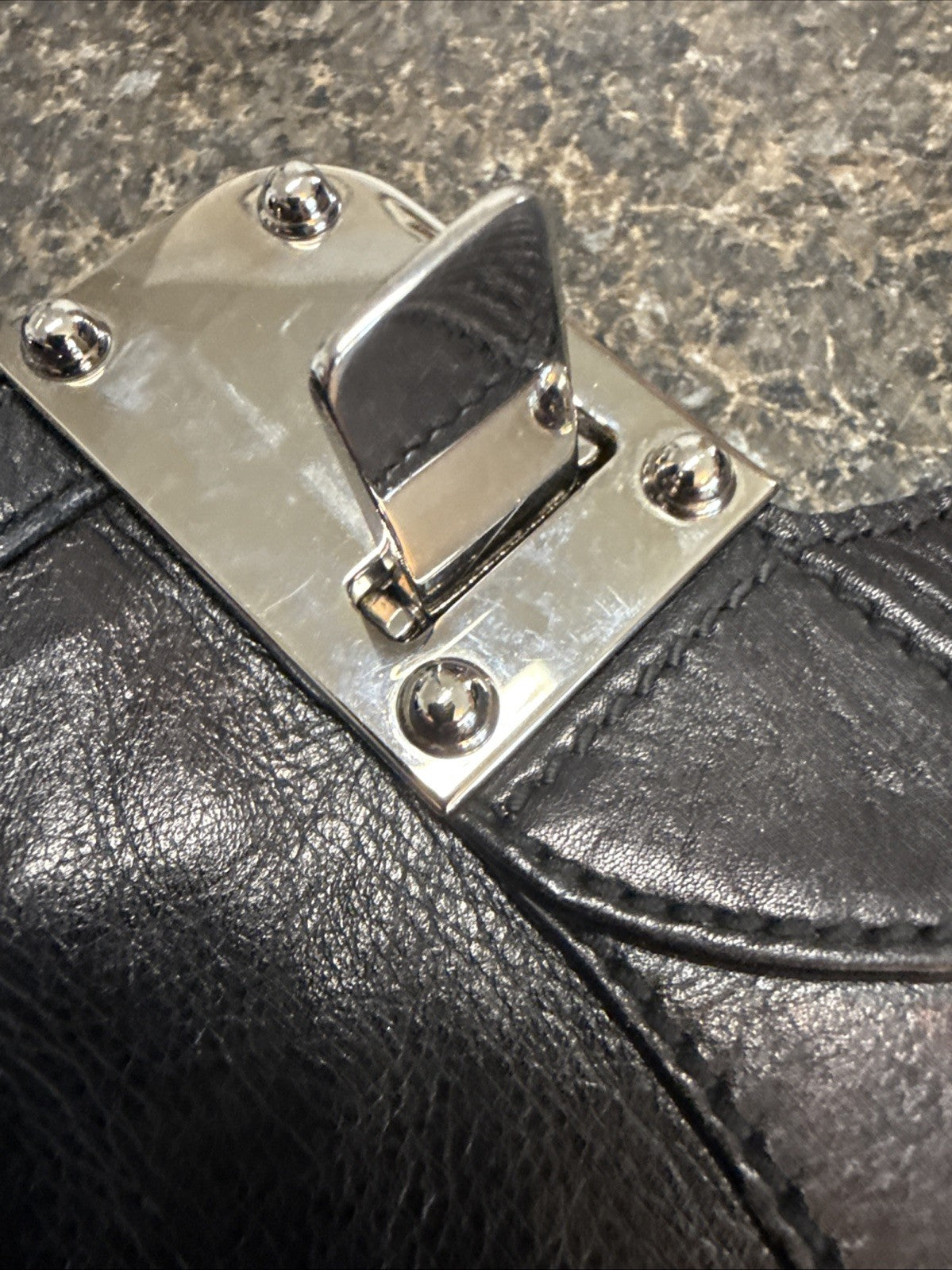 Gucci  Leather Indy Hobo Bag