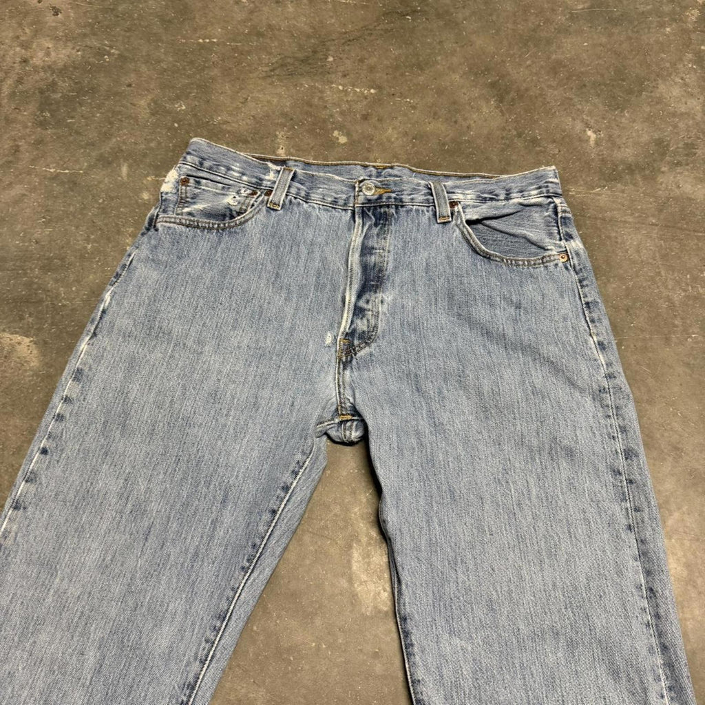 Vintage Levi’s 501 Light Wash Straight Leg Jeans