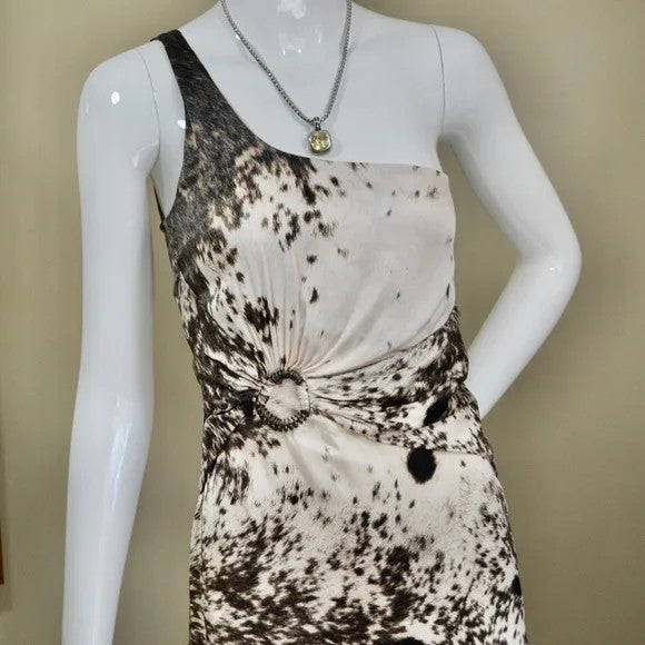 Vintage Roberto Cavalli Midi Silk Dress