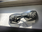 DOLCE & GABBANA SILVER & BLACK MIRRORED LENS Y2K VINTAGE RARE SUNGLASSES UNISEX