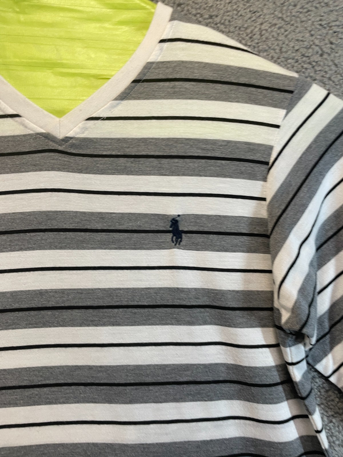 Polo Ralph Lauren Long sleeve  Shirt Mens Large  Striped