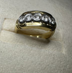 Vintage Estate Diamond Ring 750 -18k Gold